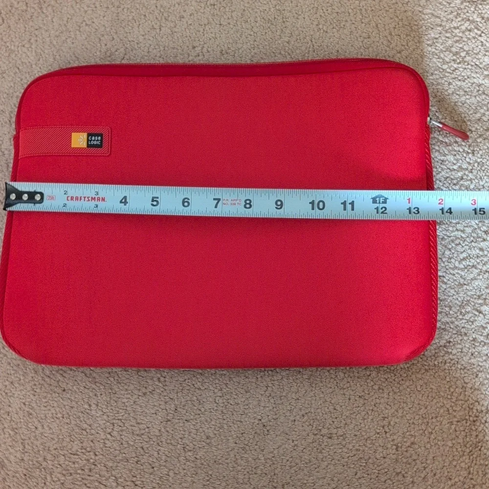 Case Logic Red Laptop Sleeve